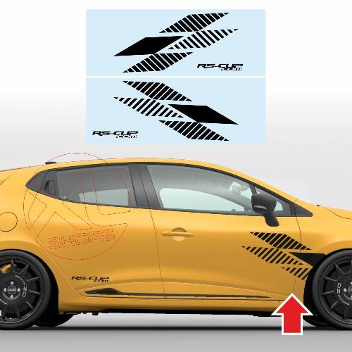 2 stickers ULTIME pour toutes Renault 93 cm RS-CUP