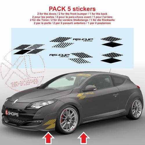 RS Ultime STREET - Kit sticker pour Renault RS-CUP