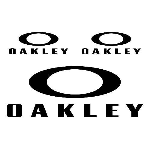 OAKLEY - pack 3 autocollants 